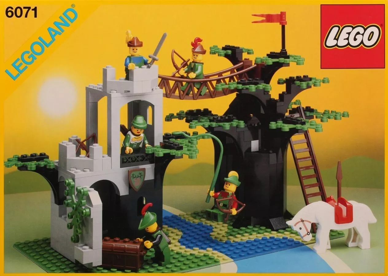 Set LEGO Castle 6071 Forestmen's Crossing