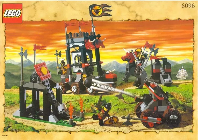 Set LEGO Castle 6096 Bull's Attack