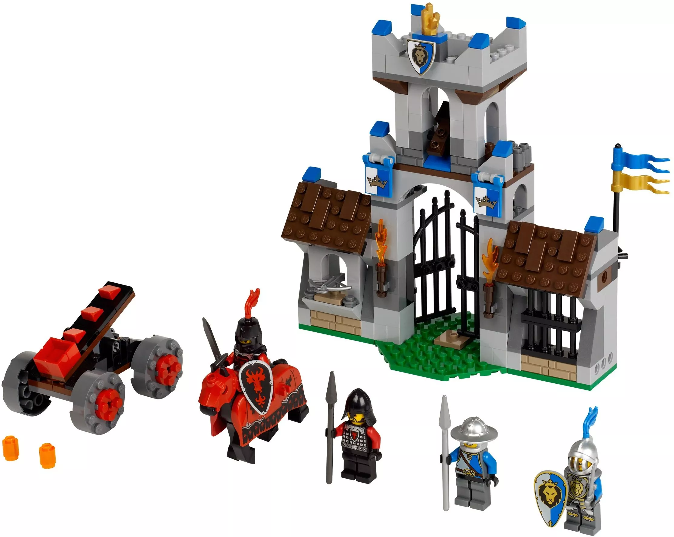 Set LEGO Castle 70402 The Gatehouse Raid