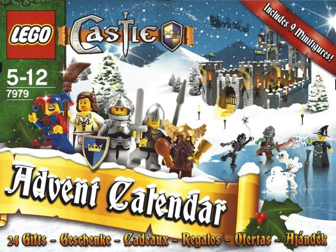 Set LEGO Castle 7979 LEGO Castle Advent Calendar