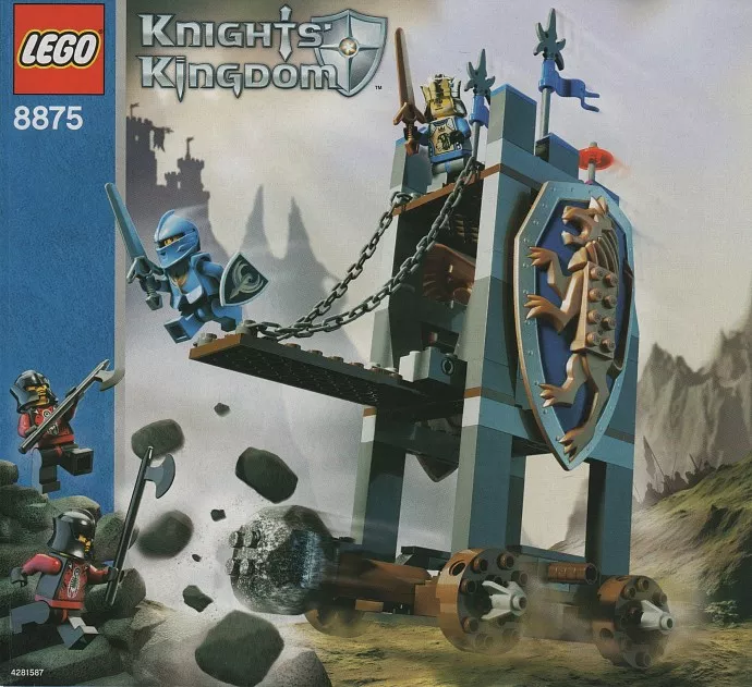 Set LEGO Castle 8875 King's Siege Tower