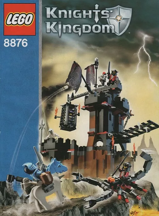 Set LEGO Castle 8876 Scorpion Prison Cave