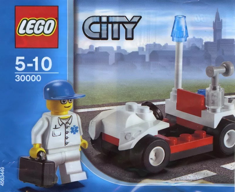 Set LEGO City 30000 Medic's Car