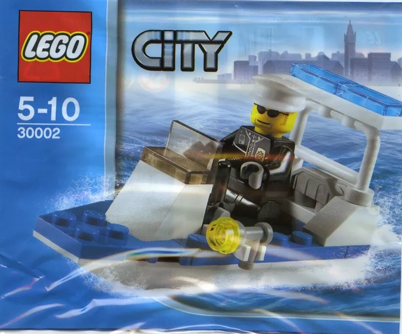 Set LEGO City 30002 Police Boat