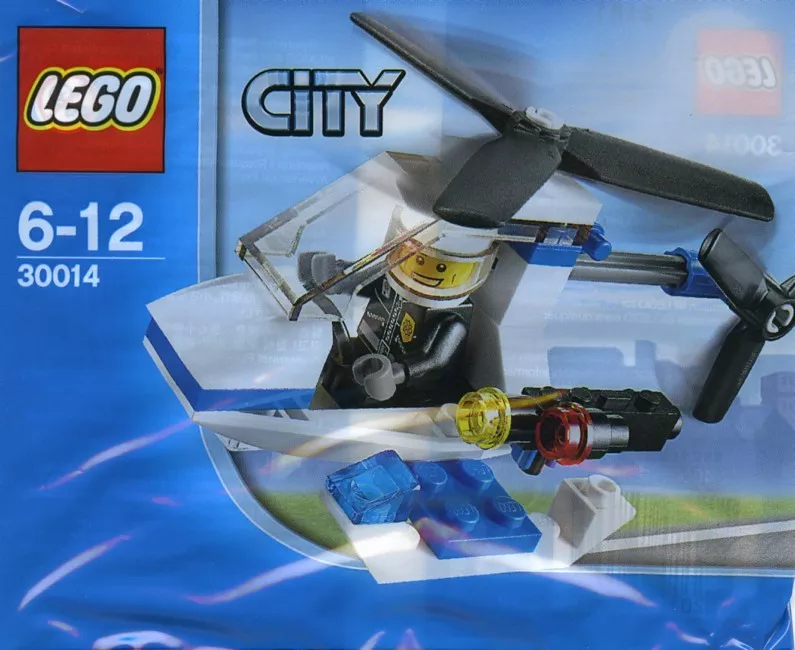 Set LEGO City 30014 Police Helicopter