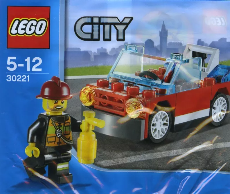 Set LEGO City 30221 Fire Car