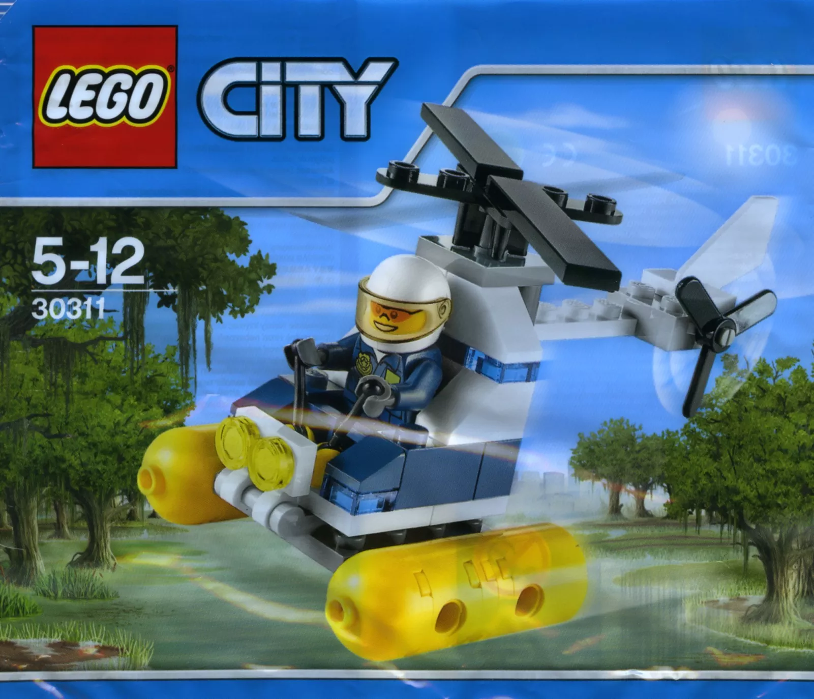 Set LEGO City 30311 Swamp Police Helicopter