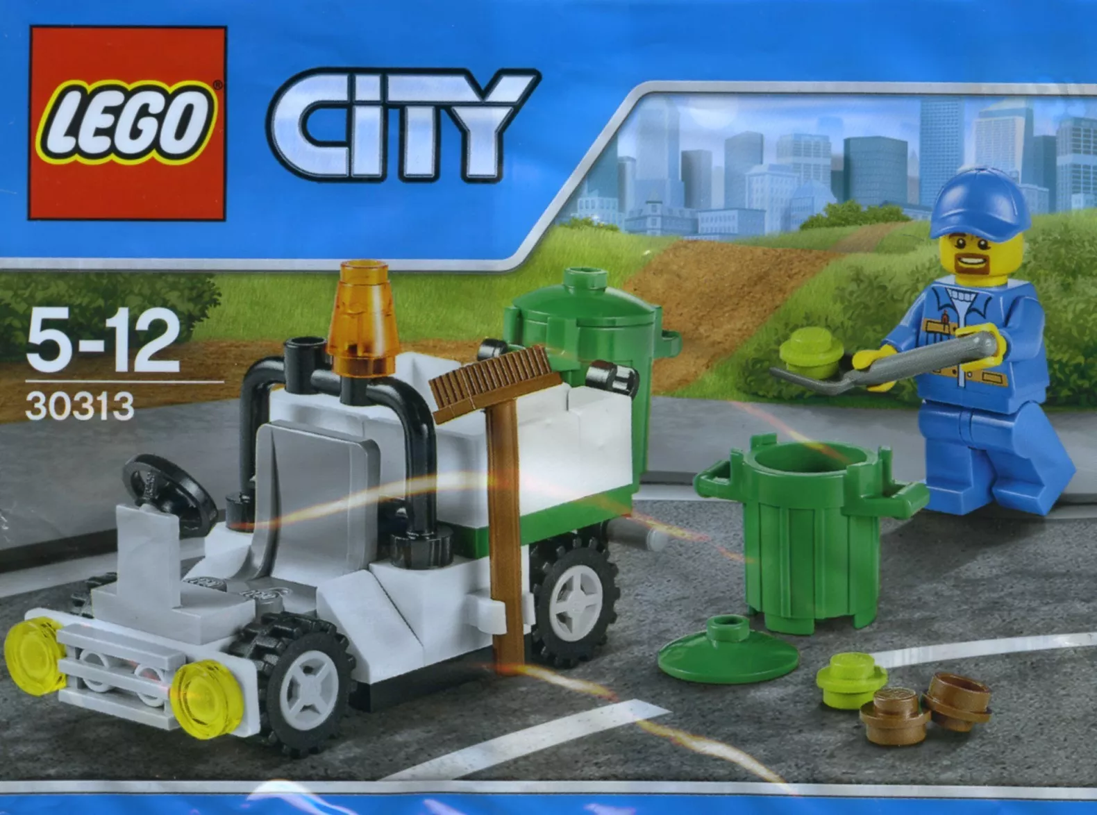 Set LEGO City 30313 Garbage Truck