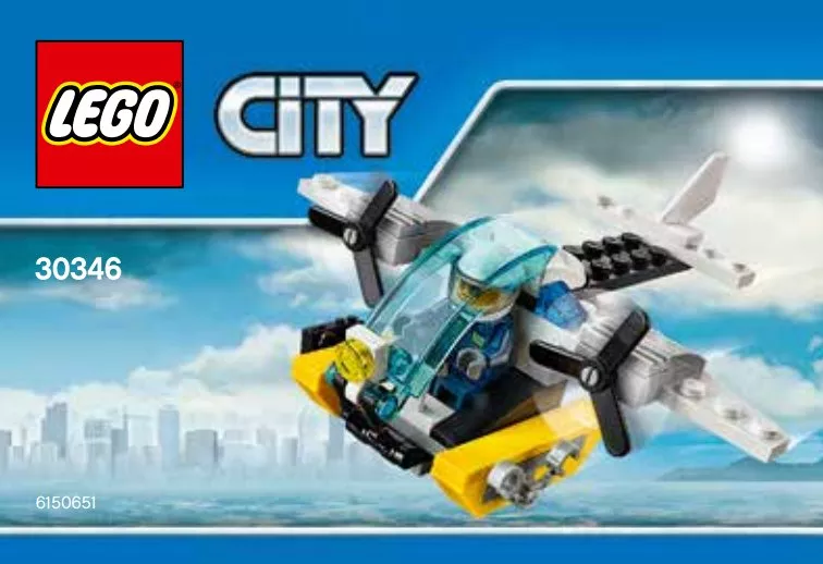 Set LEGO City 30346 Prison Island Helicopter