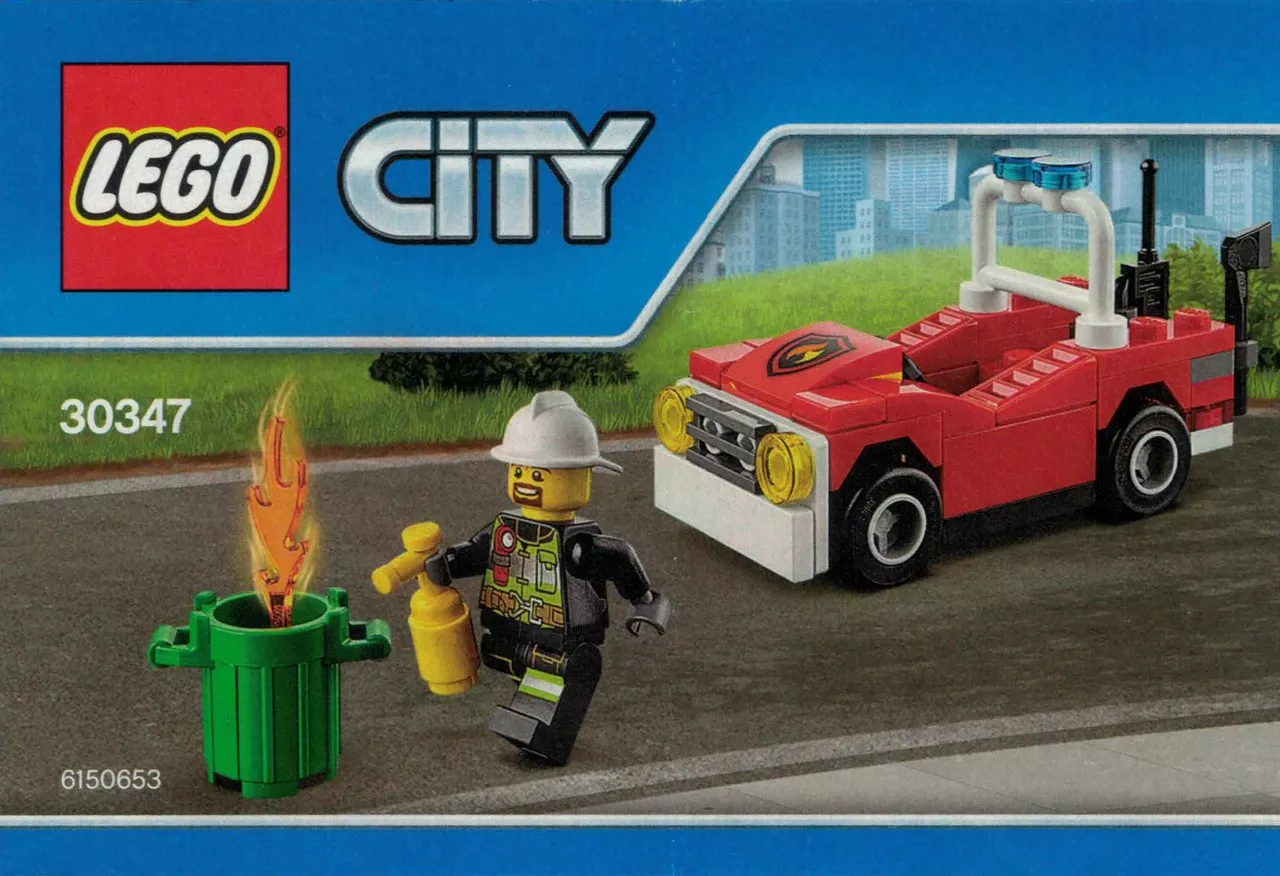 Set LEGO City 30347 Fire Car