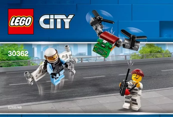 Set LEGO City 30362 Sky Police Jetpack