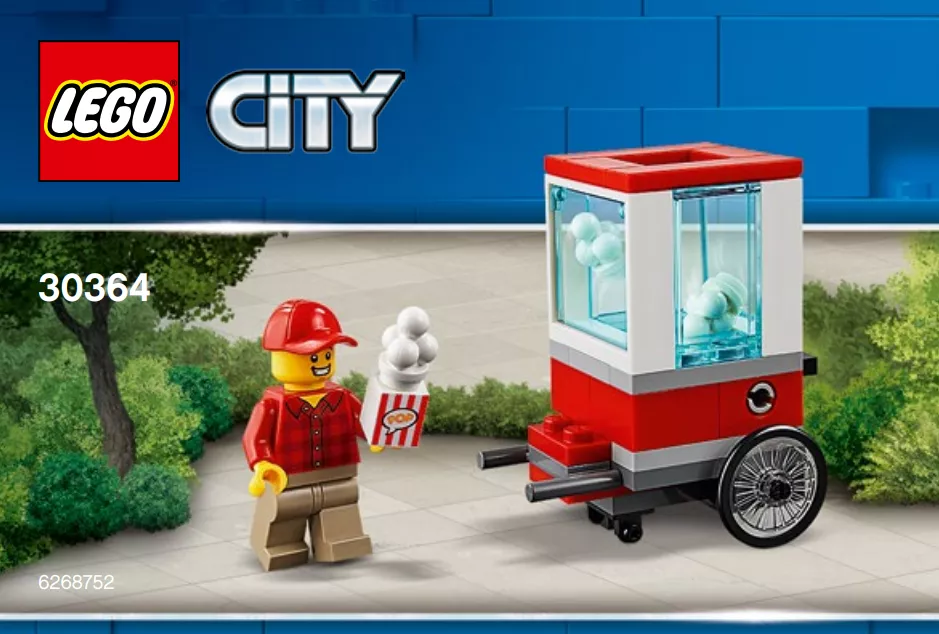 Set LEGO City 30364 Popcorn Cart