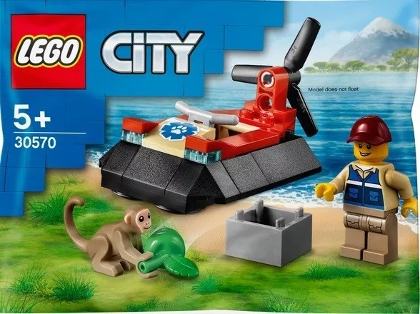 Set LEGO City 30570 Wildlife Rescue Hovercraft