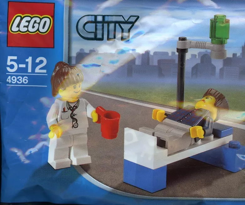Set LEGO City 4936 Doc & Patient