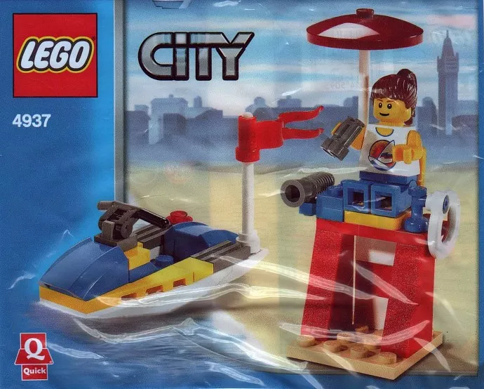 Set LEGO City 4937 Life Guard