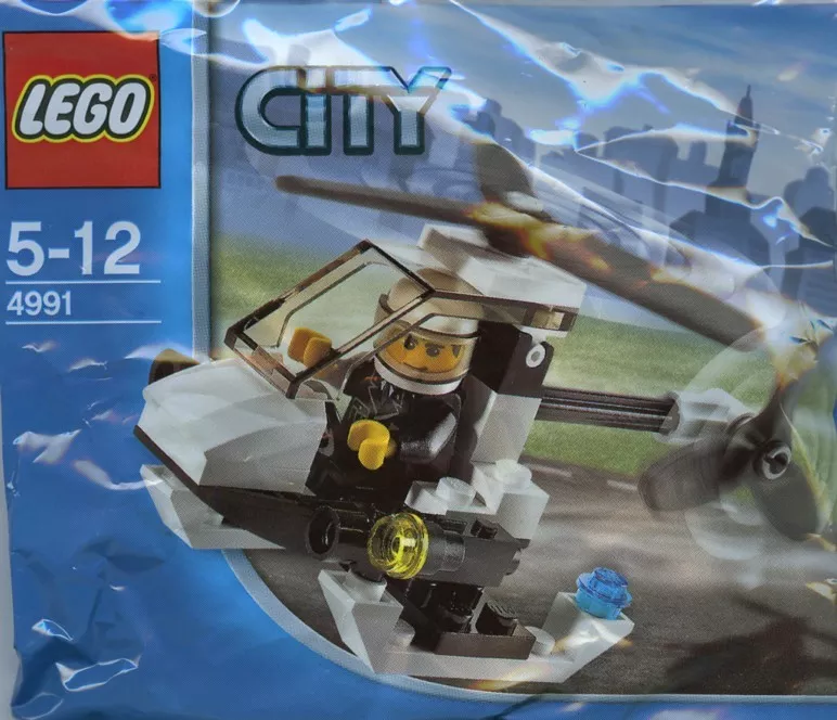 Set LEGO City 4991 Police Helicopter