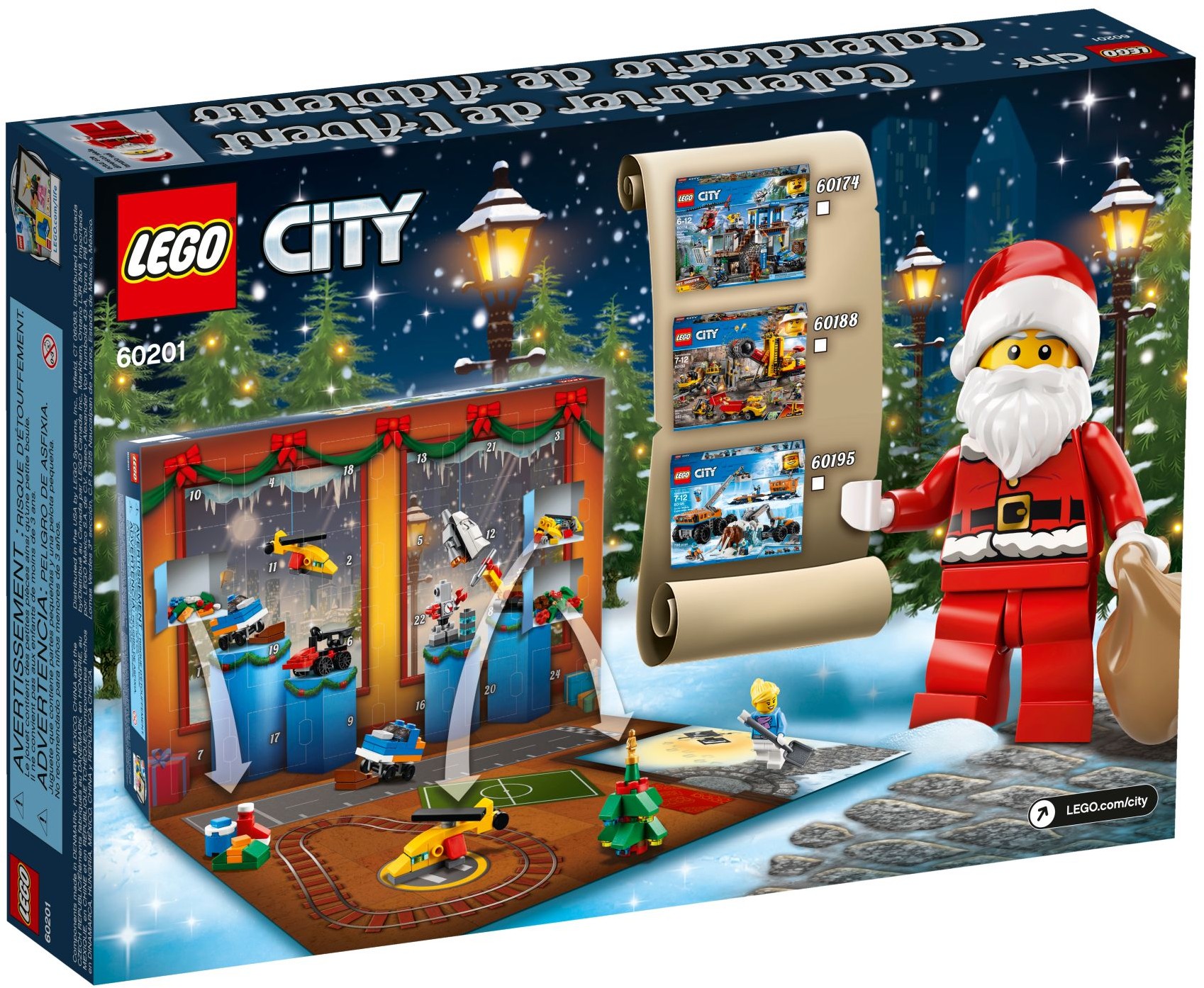 Lego 60201 City Advent Calendar Lego City set for sale best price
