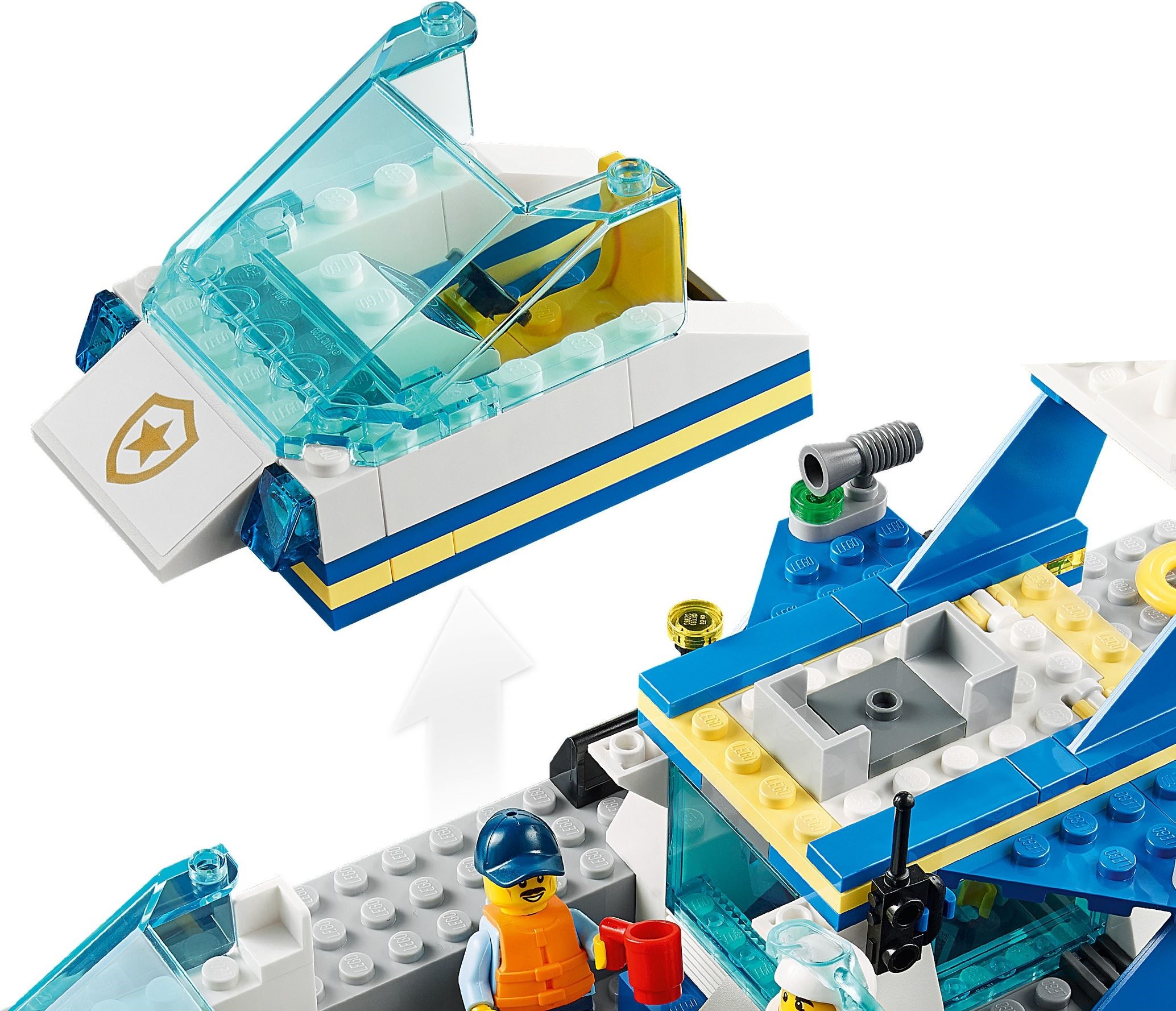 Lego 60277 Police Patrol Boat - Lego City set for sale best price