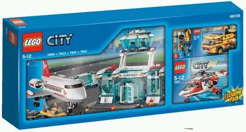 Set LEGO City 66156 City Airport Exclusive Pack