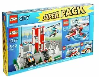 Set LEGO City 66193 City Medical Super Pack