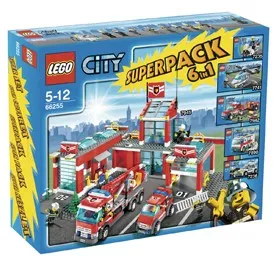 Set LEGO City 66255 City Emergency Services Value Pack