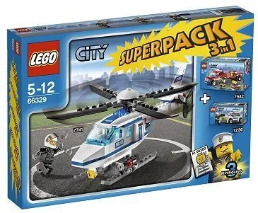 Set LEGO City 66329 City Super Pack 3 in 1
