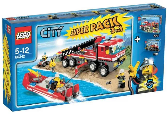 Set LEGO City 66342 City Super Pack 3 in 1