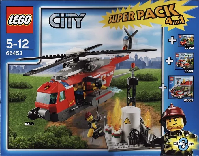 Set LEGO City 66453 Fire Value Pack