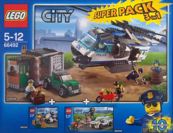 Set LEGO City 66492 City Police Value Pack