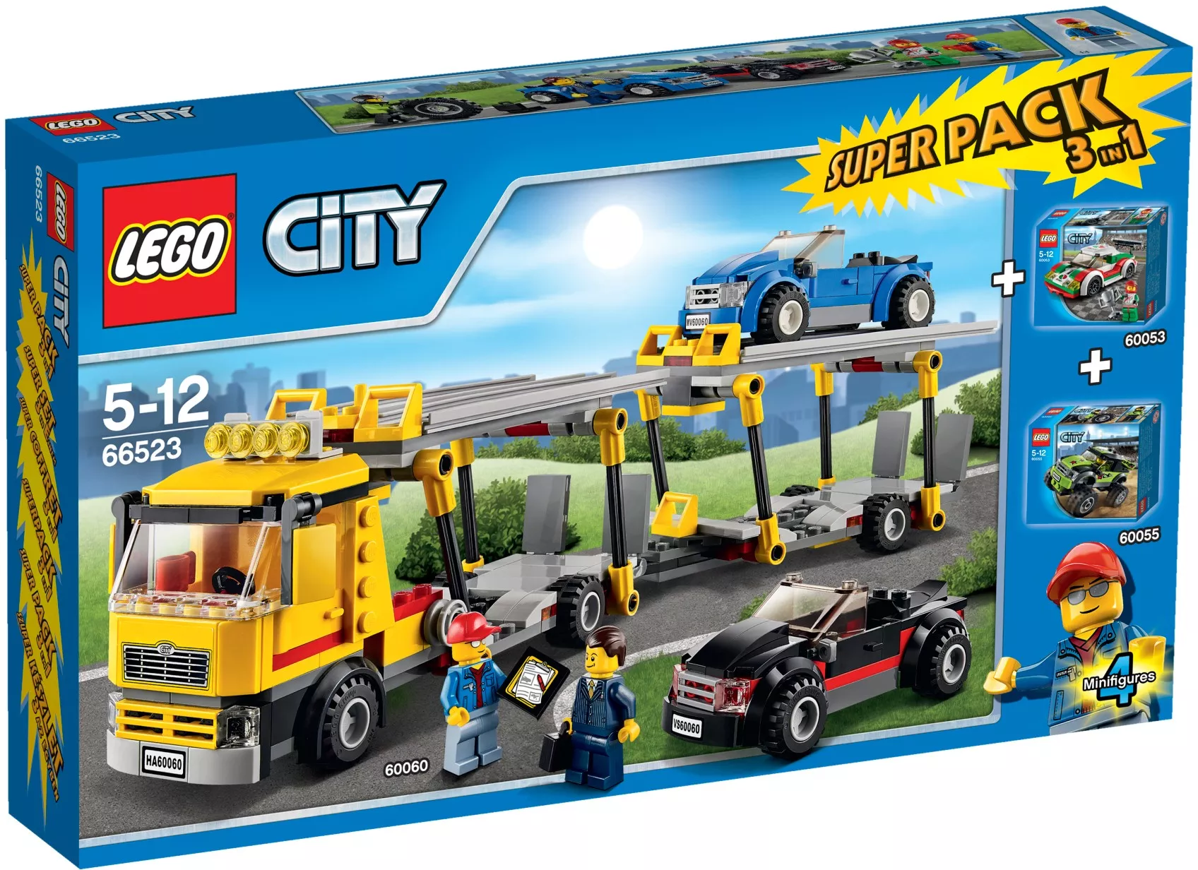 Set LEGO City 66523 City Super Pack 3-in-1