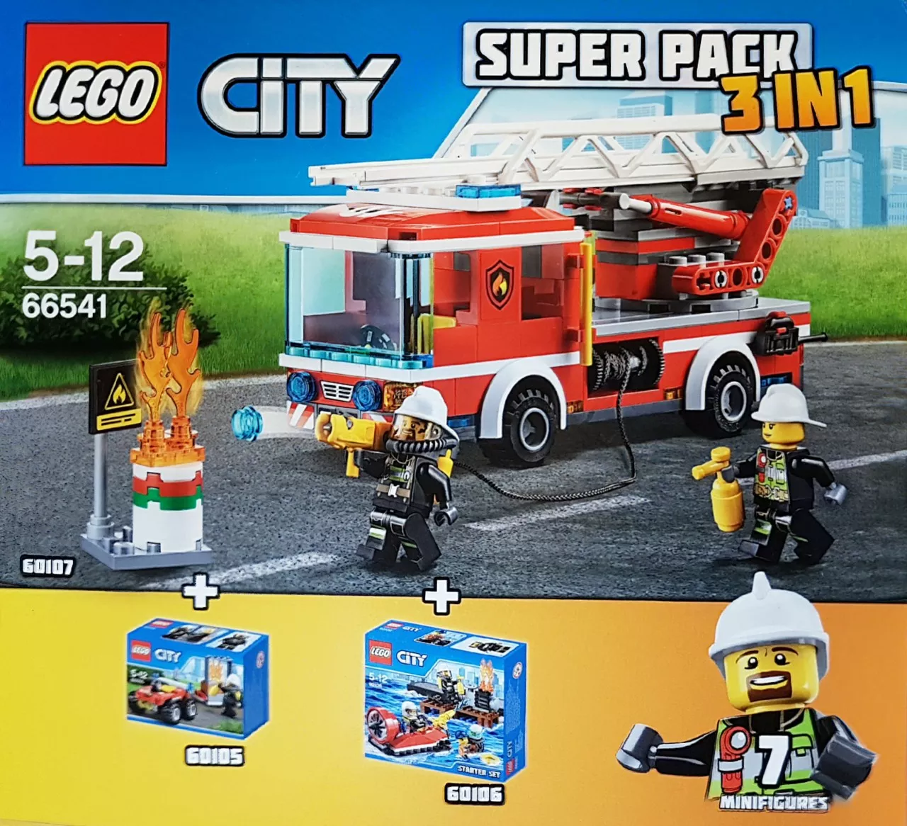 Set LEGO City 66541 City Fire Value Pack