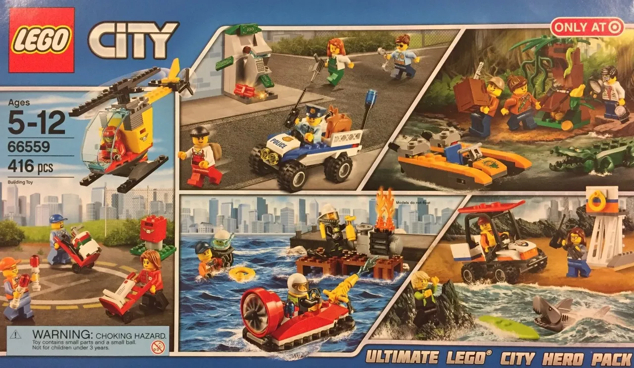 Set LEGO City 66559 Ultimate LEGO City Hero Pack