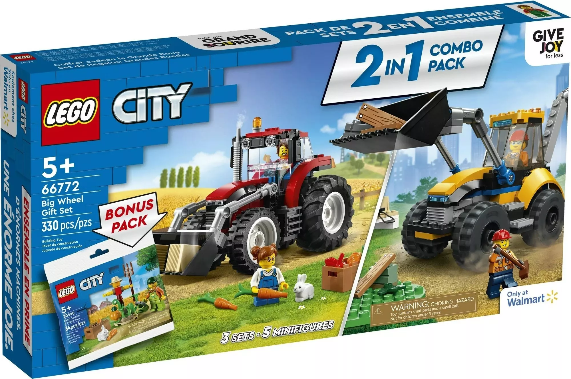 Set LEGO City 66772 Big Wheel Gift Set