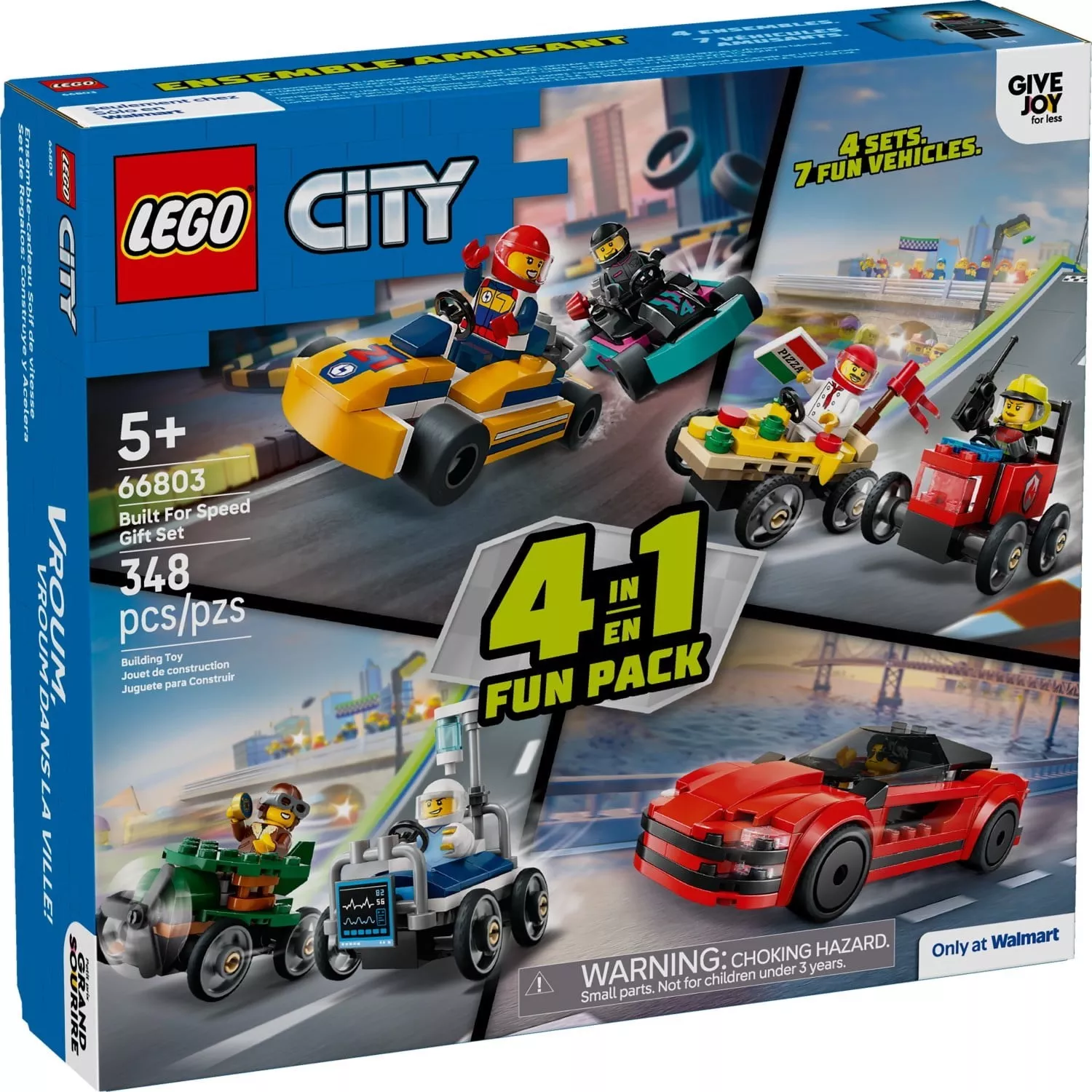 Set LEGO City 66803 Built for Speed Gift Set