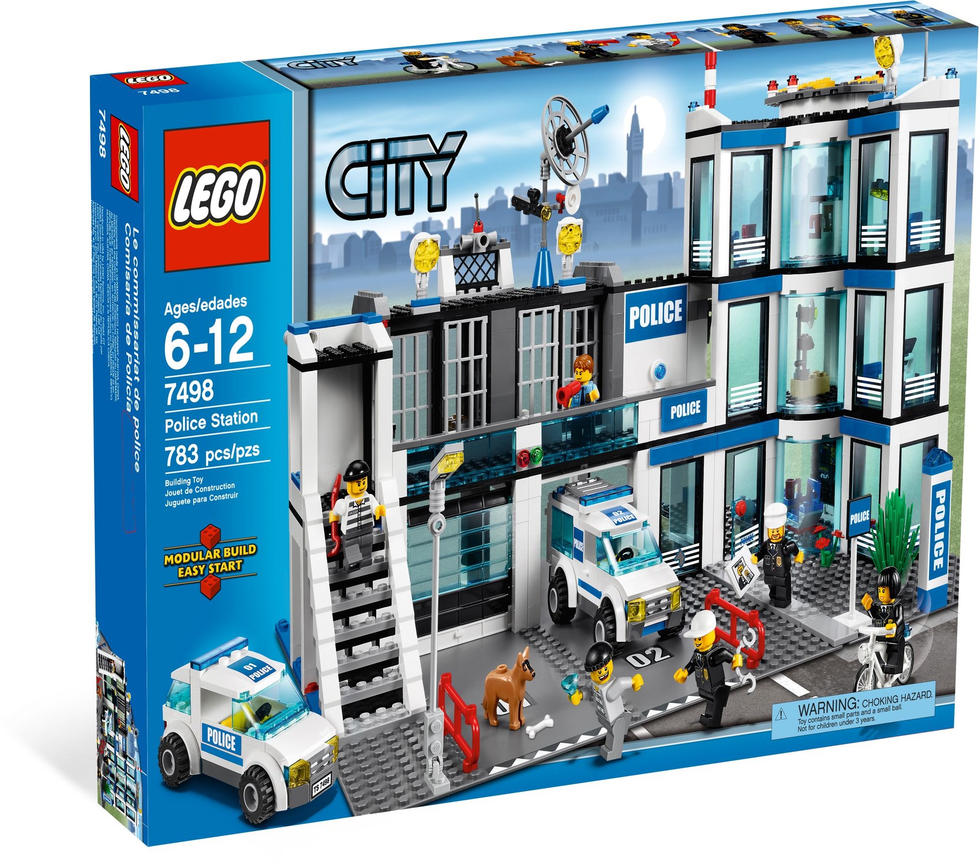 Set LEGO City 7498 Police Station Meilleur Prix Offres Temple Of 