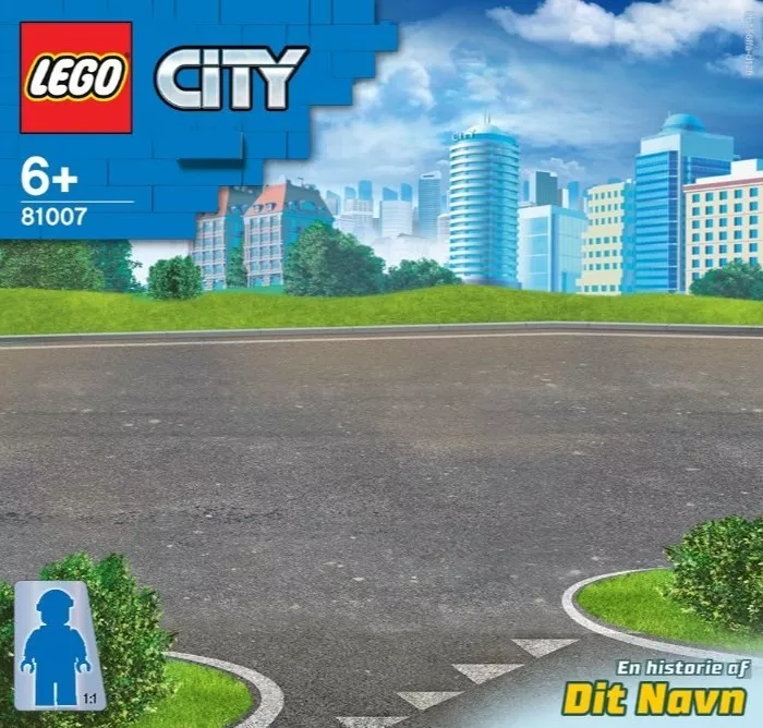 Set LEGO City 81007 Design your own LEGO City set