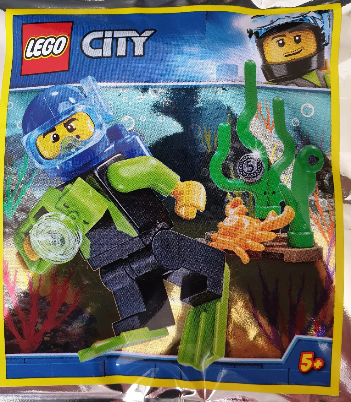 Set LEGO City 951901 Police Officer and Jet