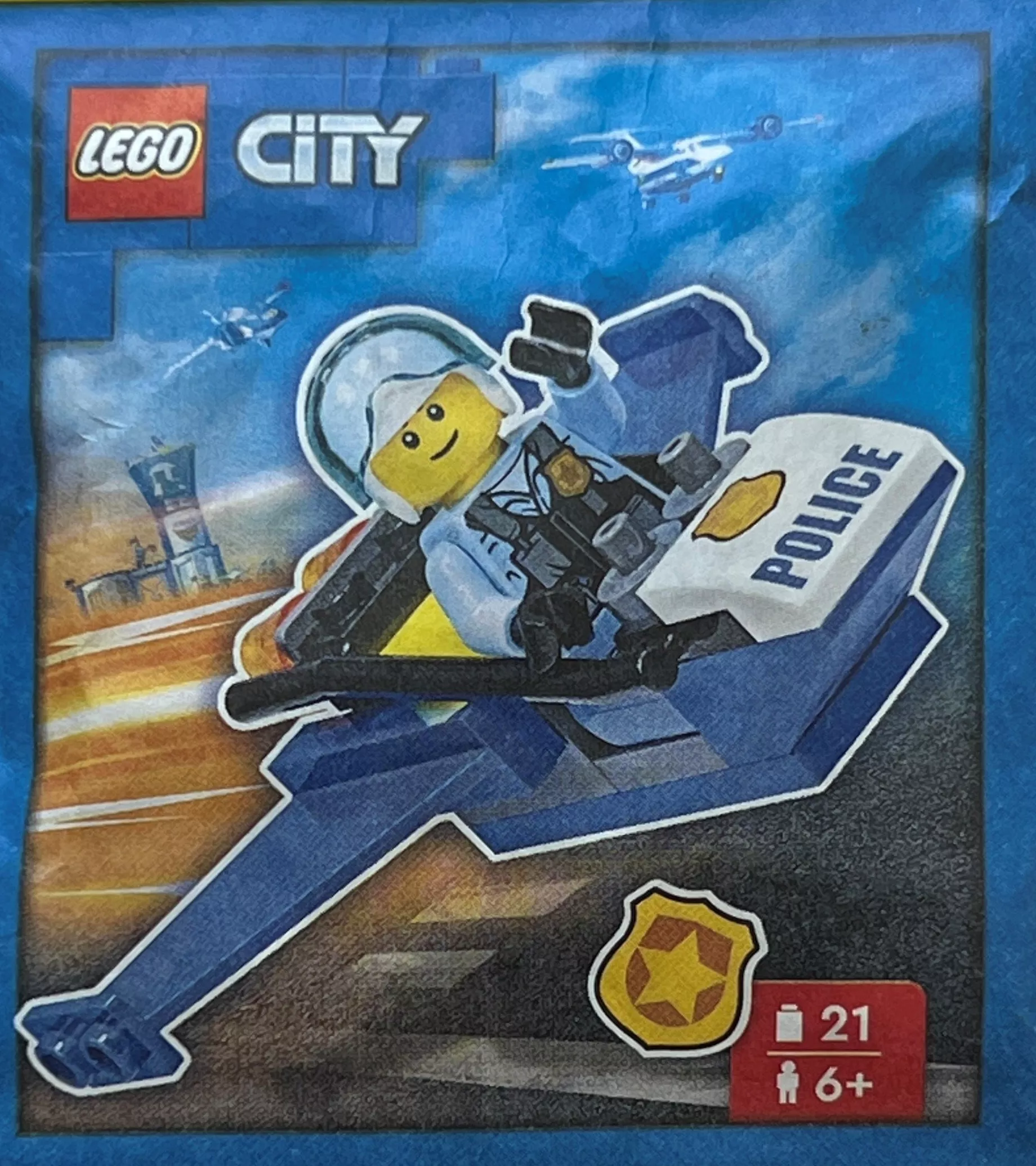 Set LEGO City 952307 Policeman with Jet