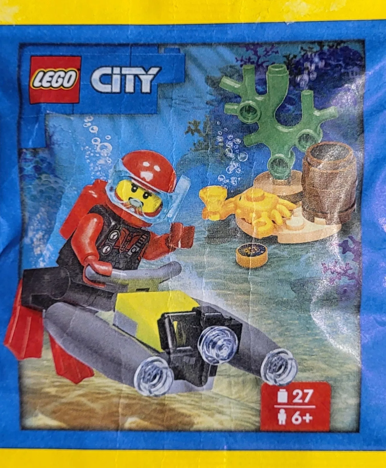 Set LEGO City 952311 Diver with Underwater Scooter