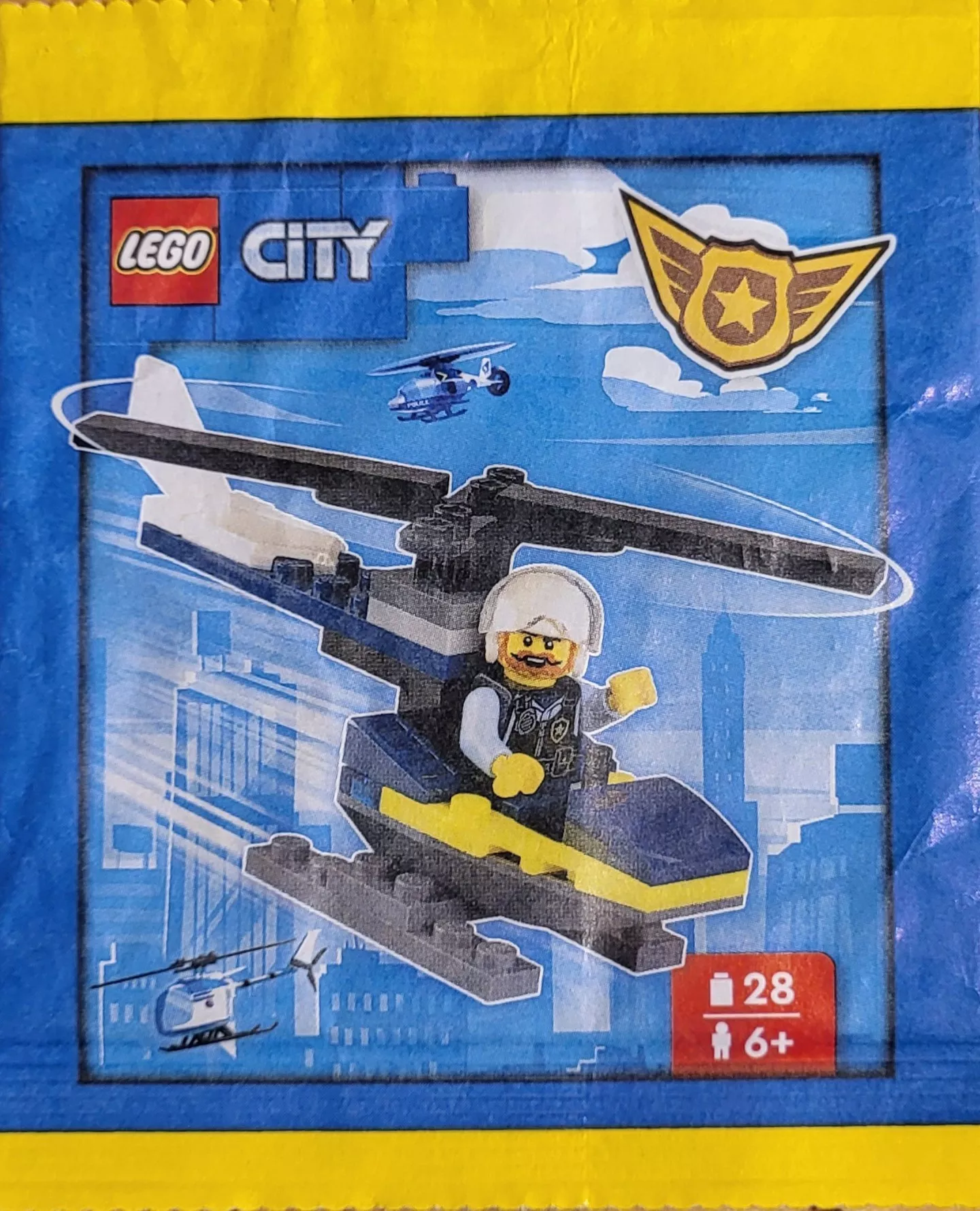 Set LEGO City 952402 Policeman with Helicopter