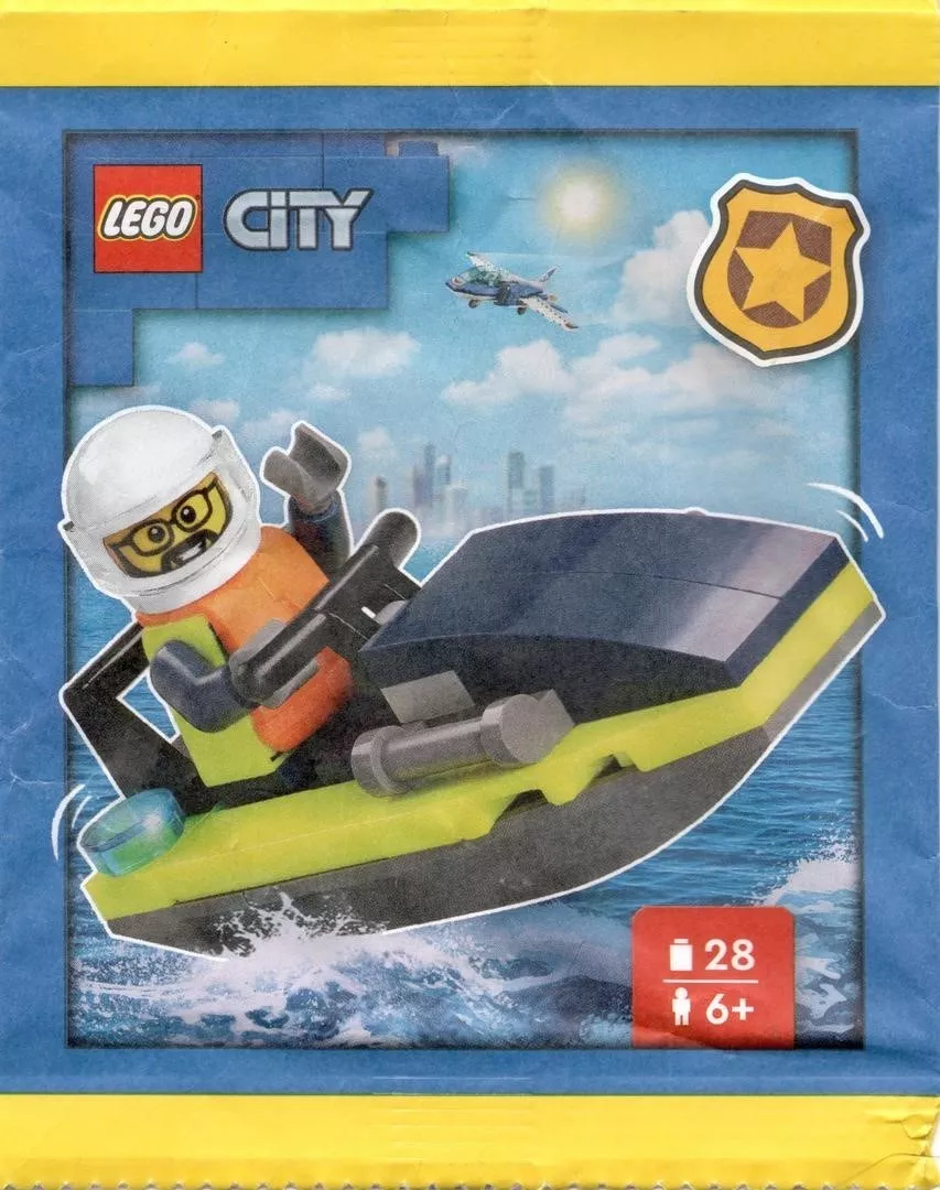Set LEGO City 952408 Policeman with Jetboat