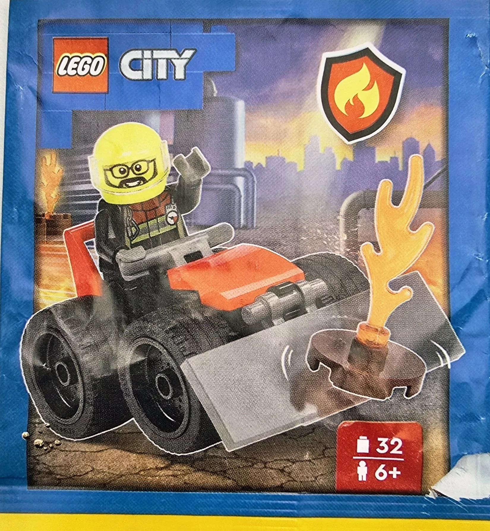 Set LEGO City 952506 Firefighter with Bulldozer