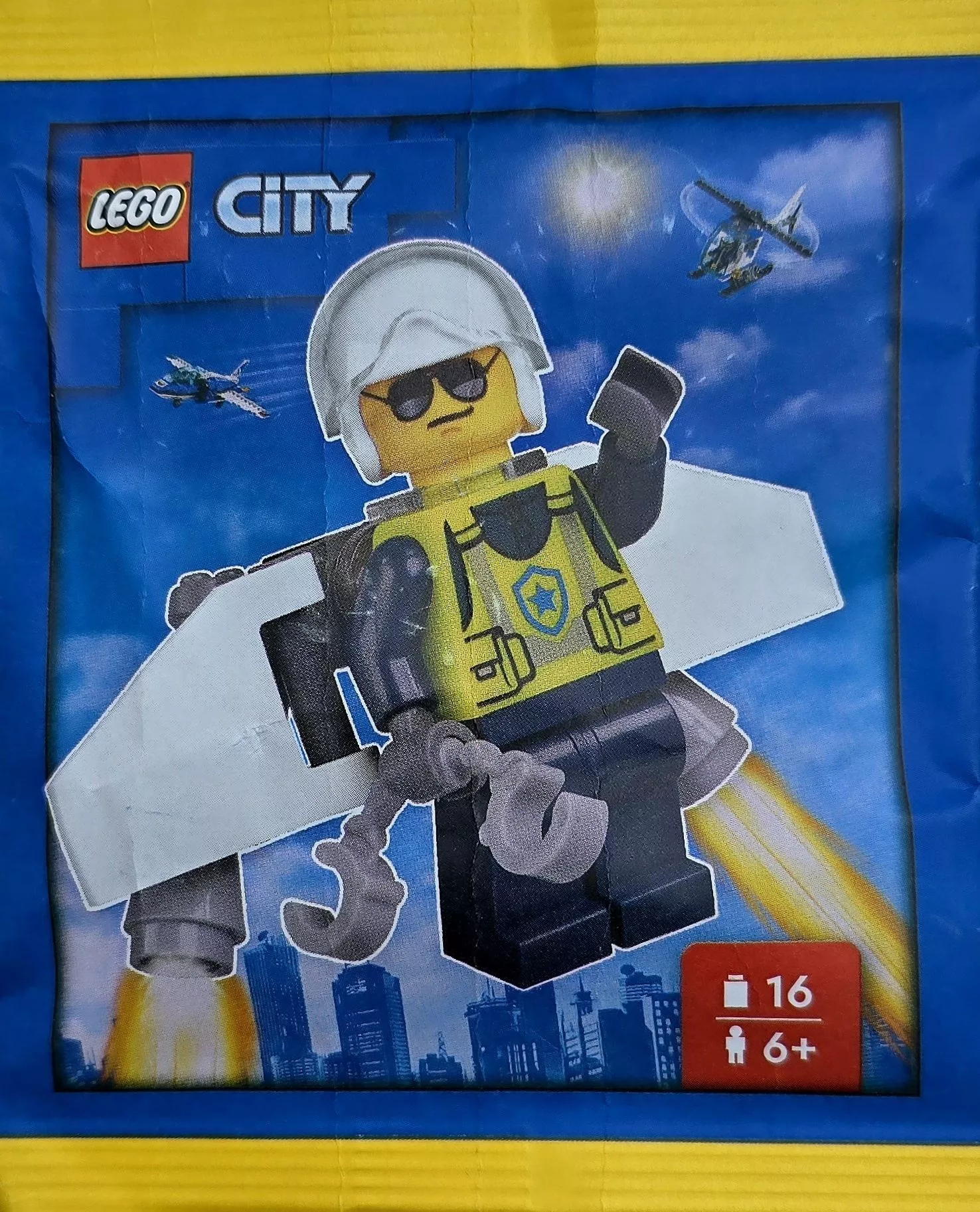 Set LEGO City 952507 Police Officer with Jet Pack