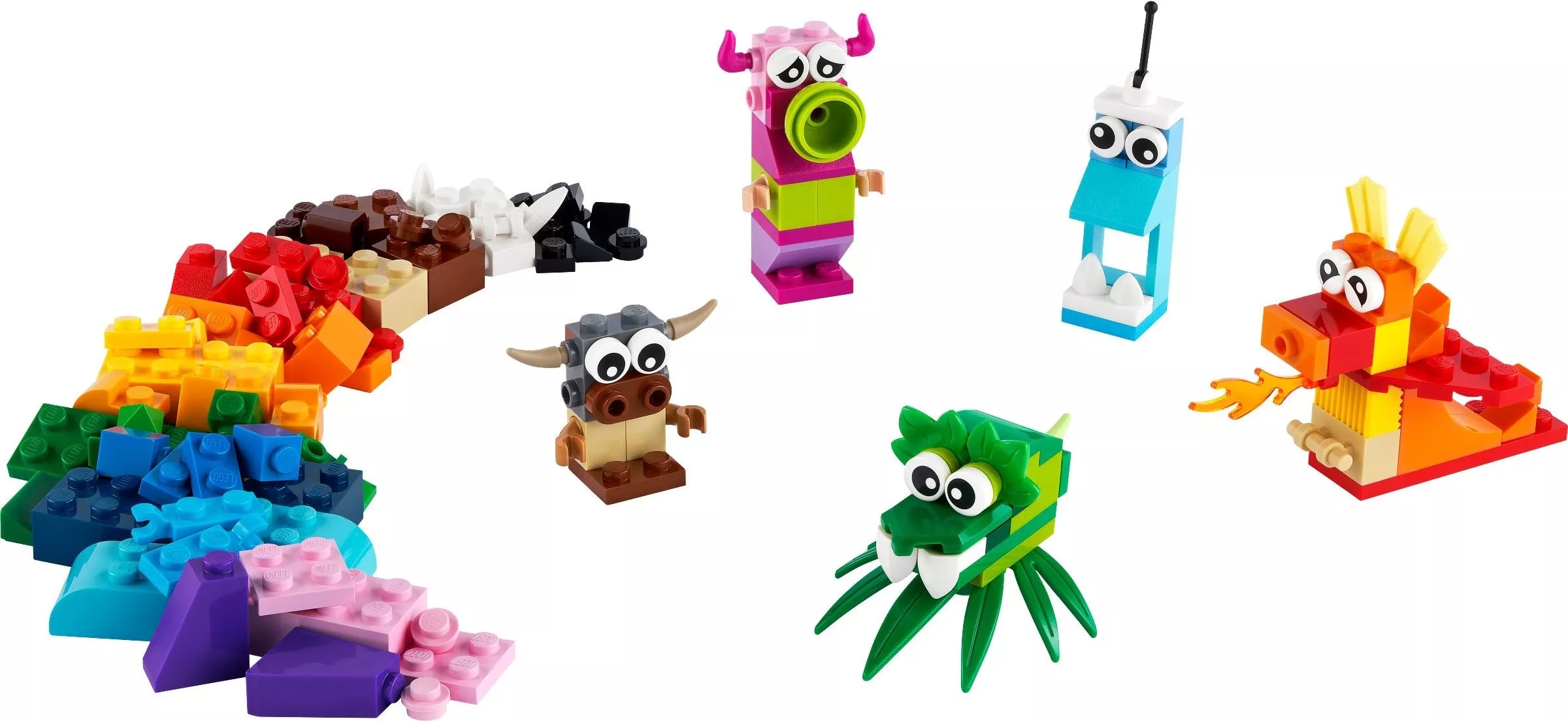 Set LEGO Classic 11017 Creative Monsters