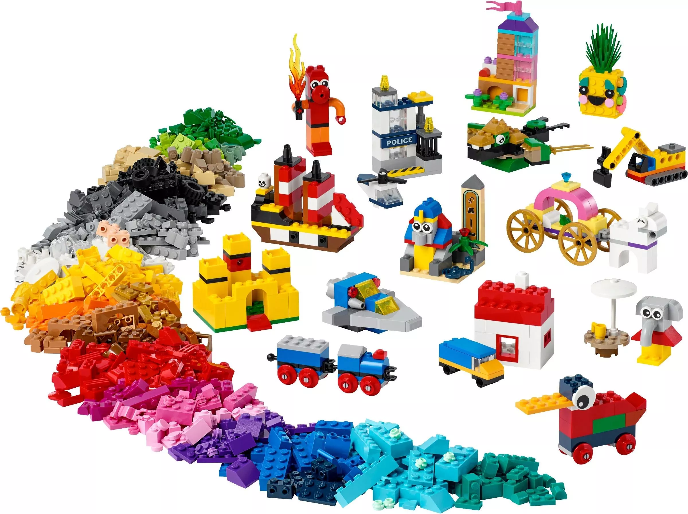 Set LEGO Classic 11021 90 Years of Play