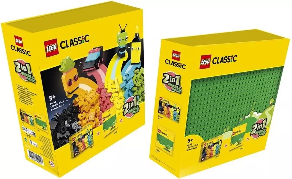 Set LEGO Classic 66745 Classic 2 in 1 Bundle Pack