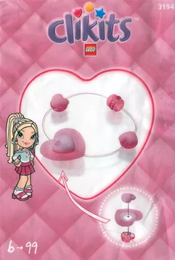 Set LEGO Clikits 3194 Heart