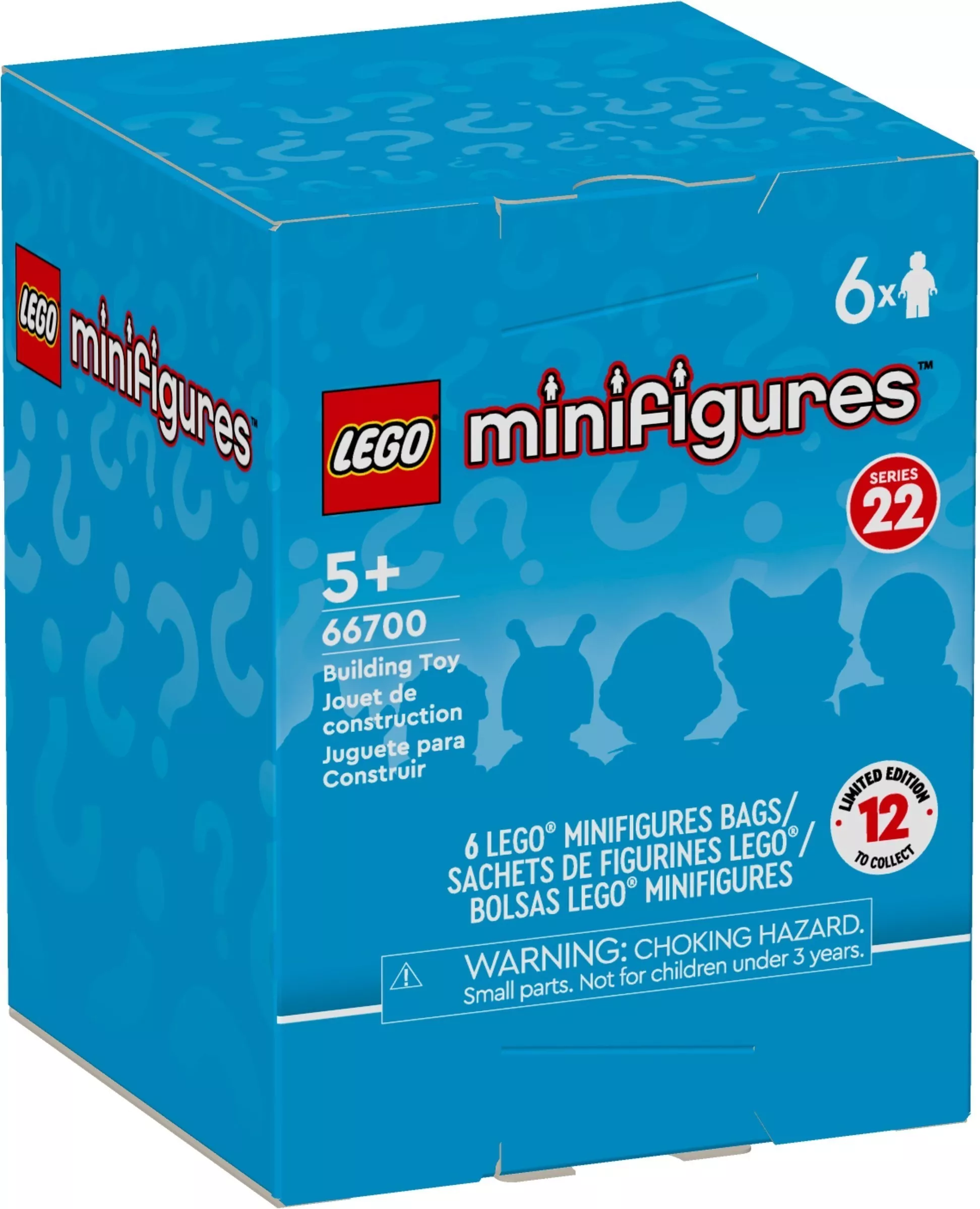 Set LEGO Collectable Minifigures 66700 LEGO Minifigures - Series 22 {Box of 6 random bags}