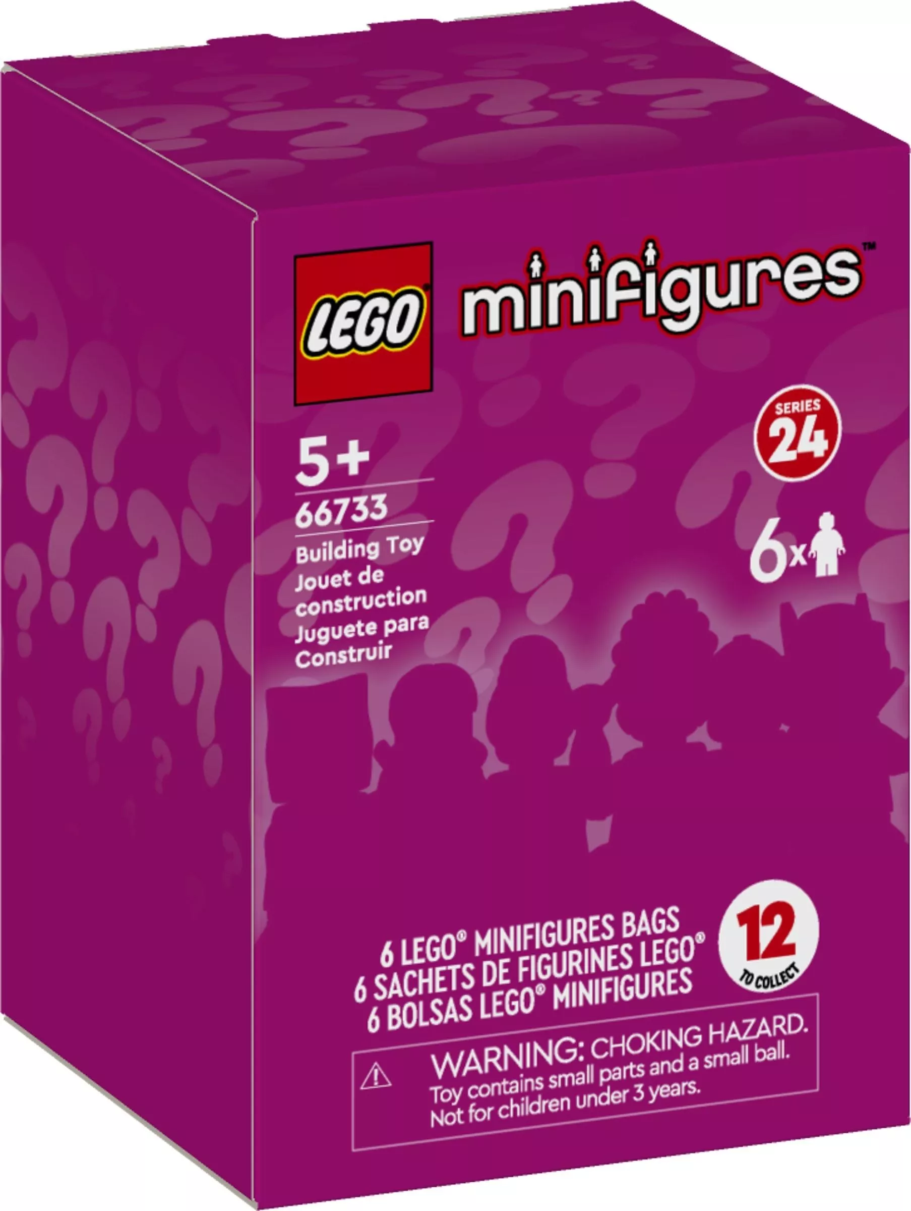 Set LEGO Collectable Minifigures 66733 LEGO Minifigures - Series 24 {Box of 6 random bags}