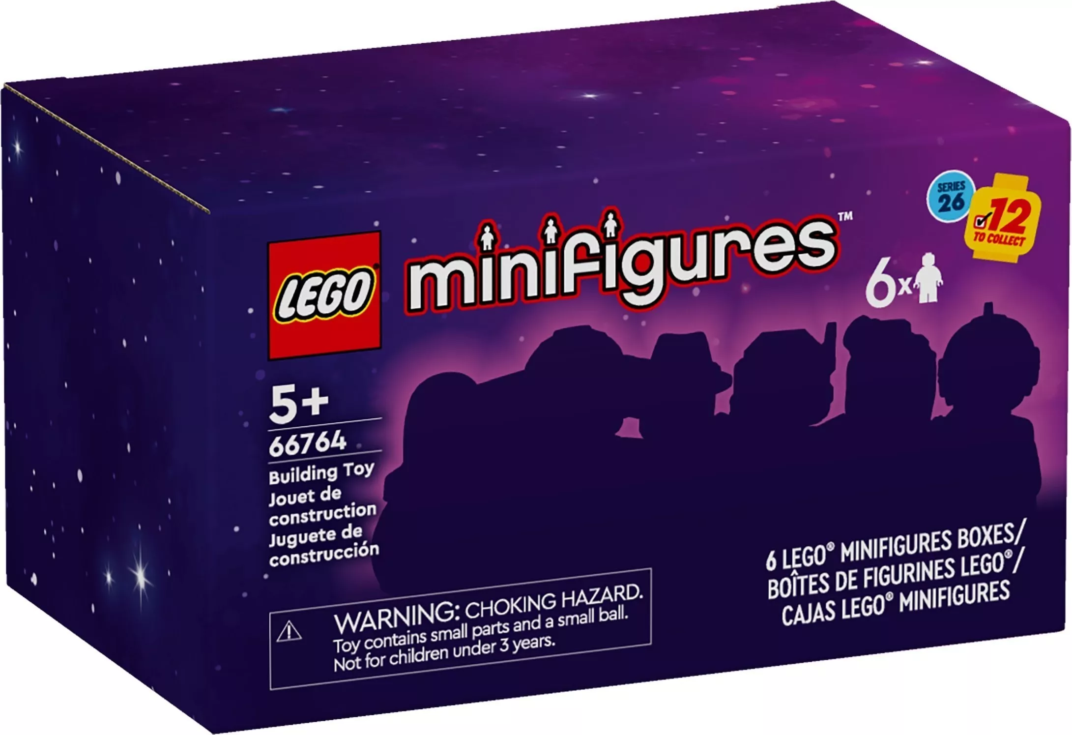 Set LEGO Collectable Minifigures 66764 LEGO Minifigures - Series 26 {Box of 6 random packs}